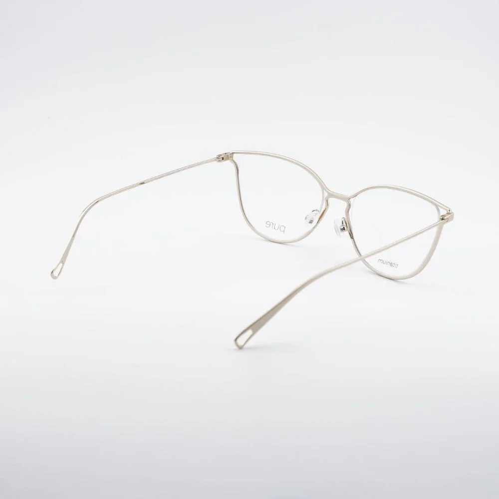 AIRLOCK 5000 320 Eyeglasses Teal/Gold 54mm Cat Eye Frame